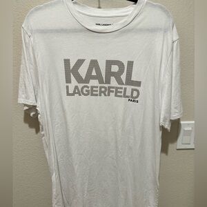 Karl Lagerfeld Large white T Shirt